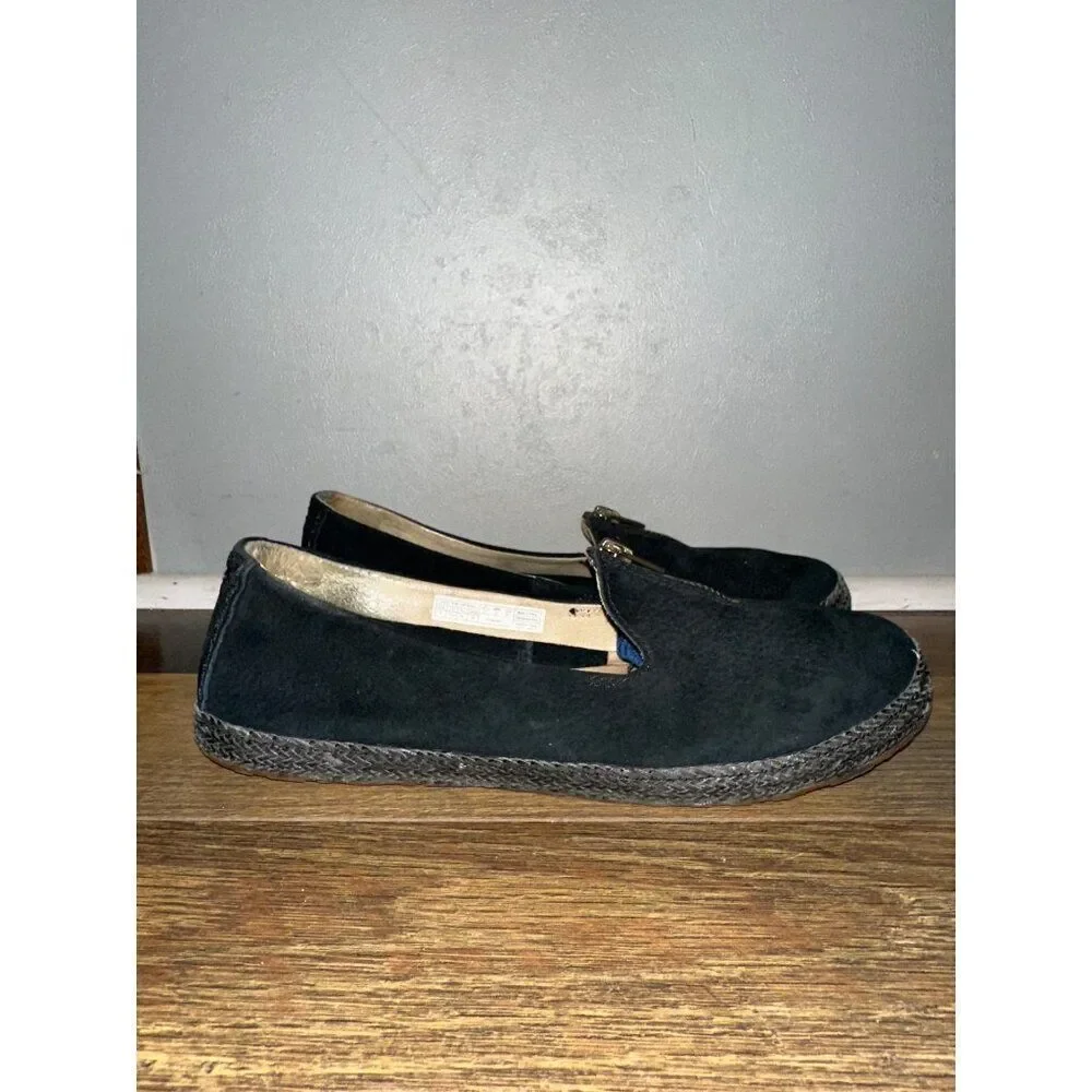 UGG Women's Selarra Black Sneaker Espadrille Loafer Slip-On  Size 9‎